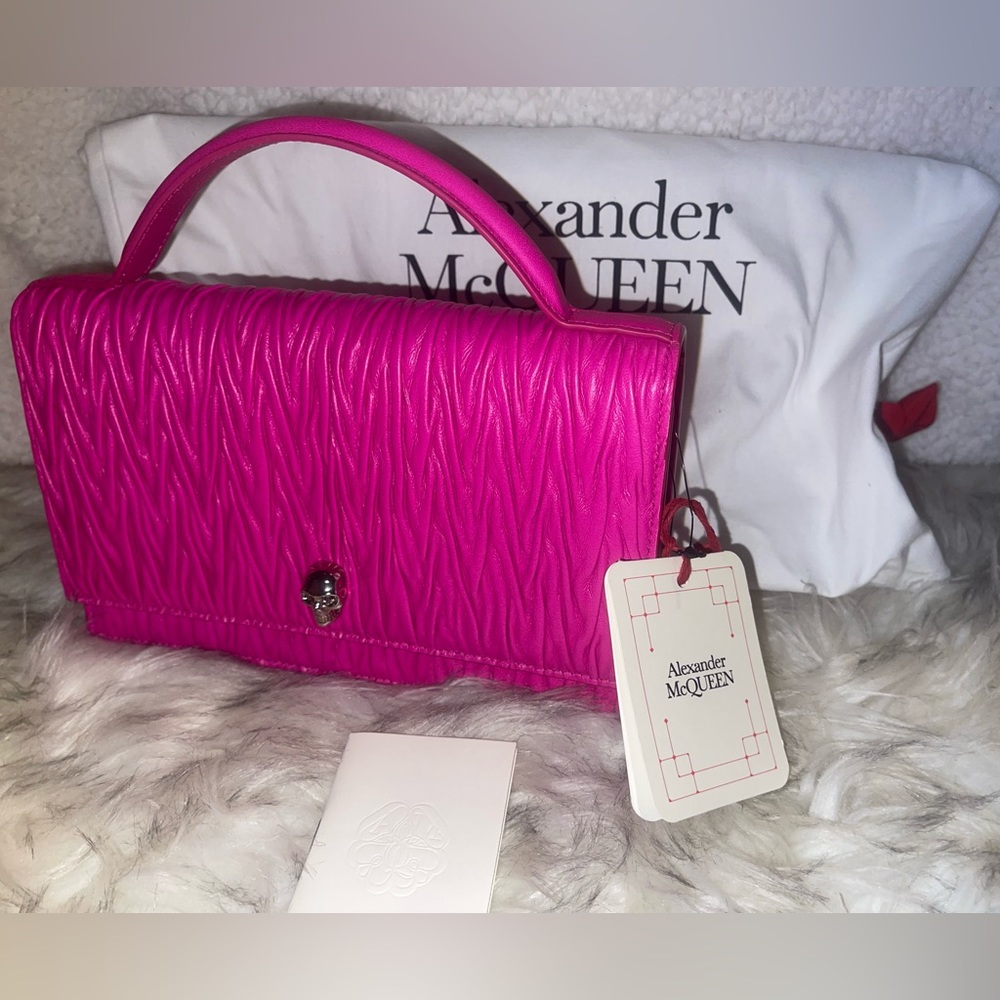 NWT Alexander McQueen Pink Bag